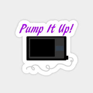 Pump It Up! 2 Purple Sticker